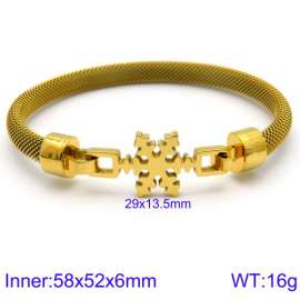 Stainless Steel Gold-plating Bangle