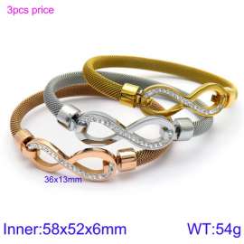 Stainless Steel Rose Gold-plating Bangle