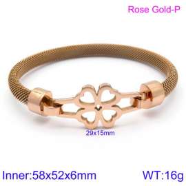 Stainless Steel Rose Gold-plating Bangle