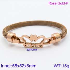 Stainless Steel Rose Gold-plating Bangle