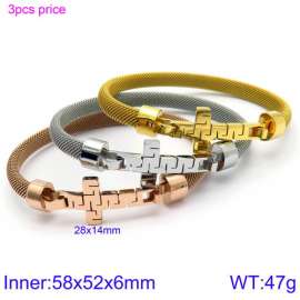 Stainless Steel Rose Gold-plating Bangle