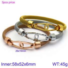 Stainless Steel Rose Gold-plating Bangle