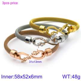 Stainless Steel Rose Gold-plating Bangle