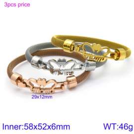 Stainless Steel Rose Gold-plating Bangle