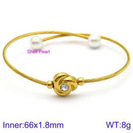 Stainless Steel Wire Bangle