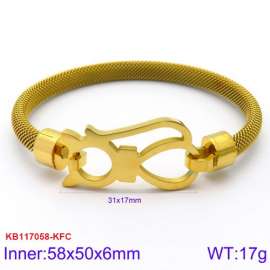 Stainless Steel Gold-plating Bangle