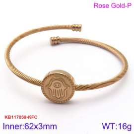 Stainless Steel Wire Bangle