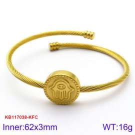 Stainless Steel Wire Bangle