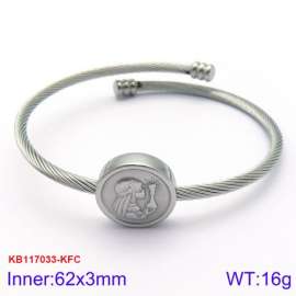 Stainless Steel Wire Bangle