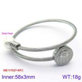 Stainless Steel Wire Bangle