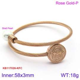 Stainless Steel Wire Bangle