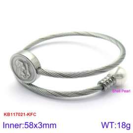 Stainless Steel Wire Bangle
