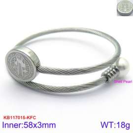 Stainless Steel Wire Bangle