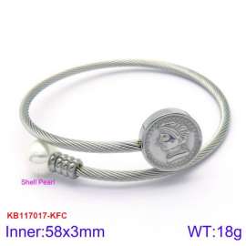 Stainless Steel Wire Bangle