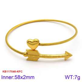 Stainless Steel Wire Bangle
