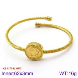 Stainless Steel Wire Bangle
