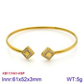 Stainless Steel Gold-plating Bangle