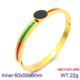 Stainless Steel Gold-plating Bangle