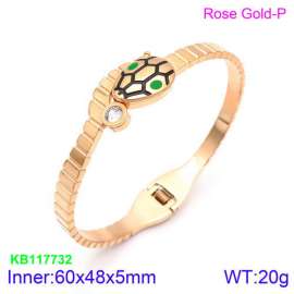 Stainless Steel Rose Gold-plating Bangle