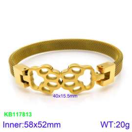Stainless Steel Gold-plating Bangle