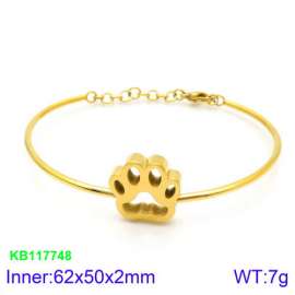 Stainless Steel Gold-plating Bangle
