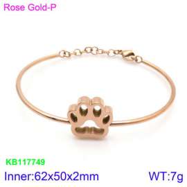Stainless Steel Rose Gold-plating Bangle