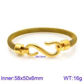 Stainless Steel Gold-plating Bangle