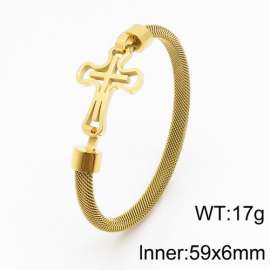 Stainless Steel Gold-plating Bangle