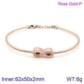 Stainless Steel Stone Bangle
