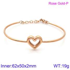 Stainless Steel Rose Gold-plating Bangle