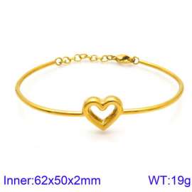 Stainless Steel Gold-plating Bangle