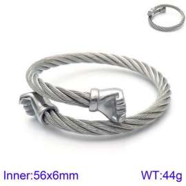 Stainless Steel Wire Bangle
