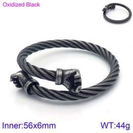 Stainless Steel Wire Bangle