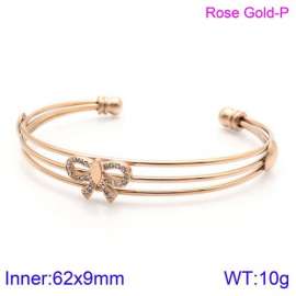 Stainless Steel Stone Bangle