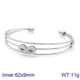 Stainless Steel Stone Bangle