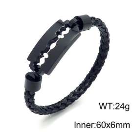 Stainless Steel Black-plating Bracelet