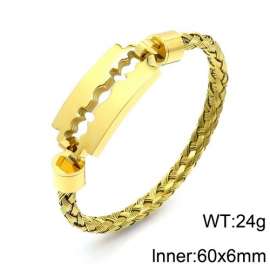 Stainless Steel Gold-plating Bracelet