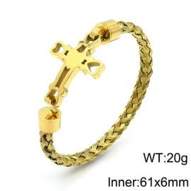Stainless Steel Gold-plating Bracelet