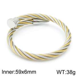 Stainless Steel Wire Bangle