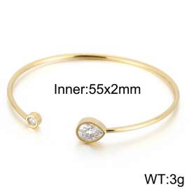 Stainless Steel Gold-plating Bangle